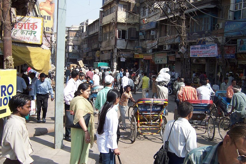 Chandni Chowk In Delhi