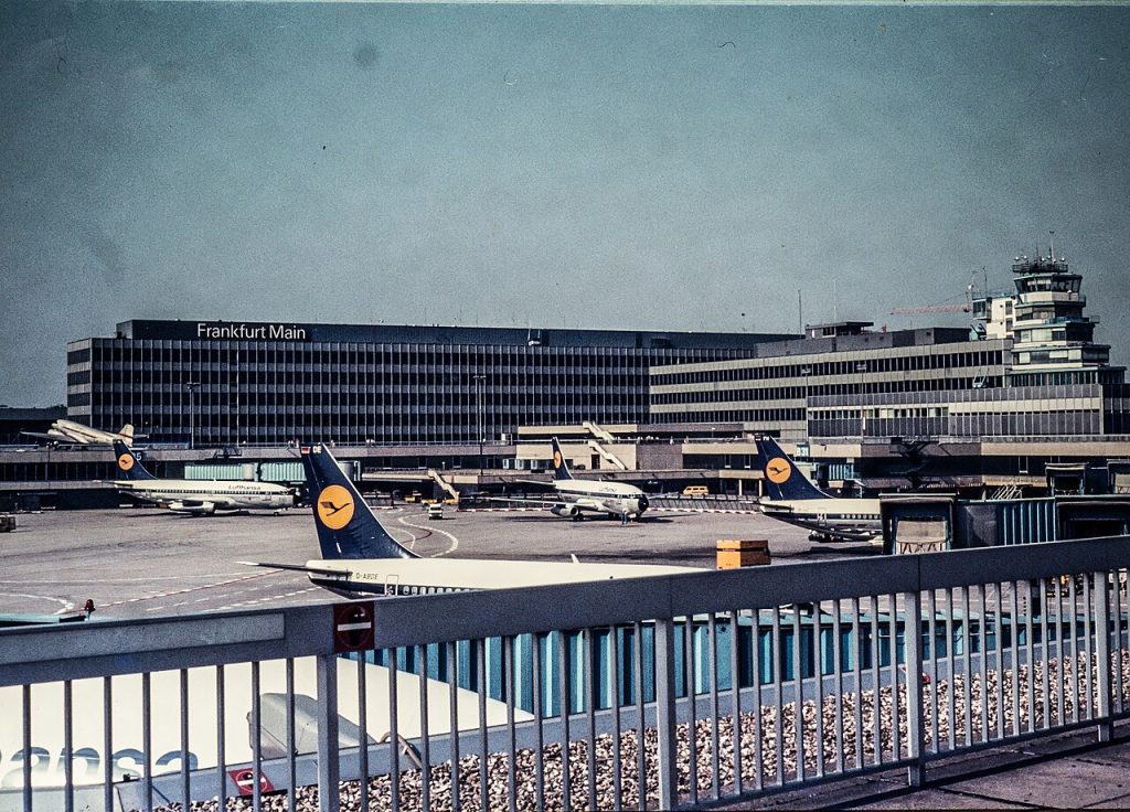 Frankfurt Airport In Germany