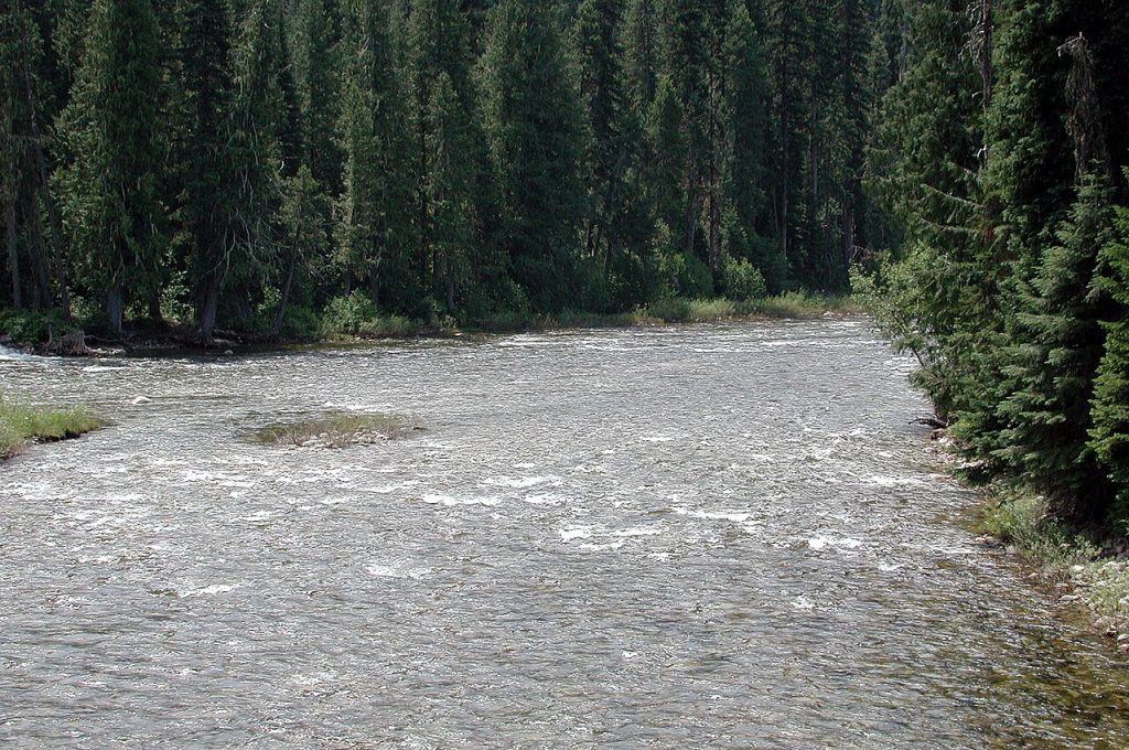 The Lochsa River In Idaho