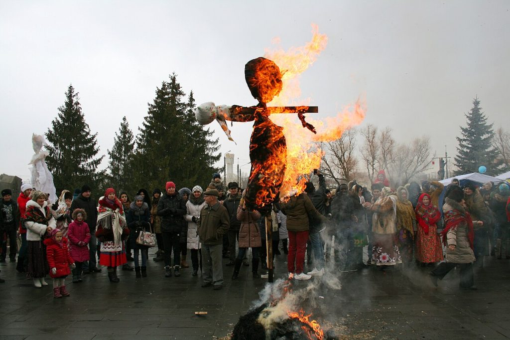 Maslenitsa Fist Fighting