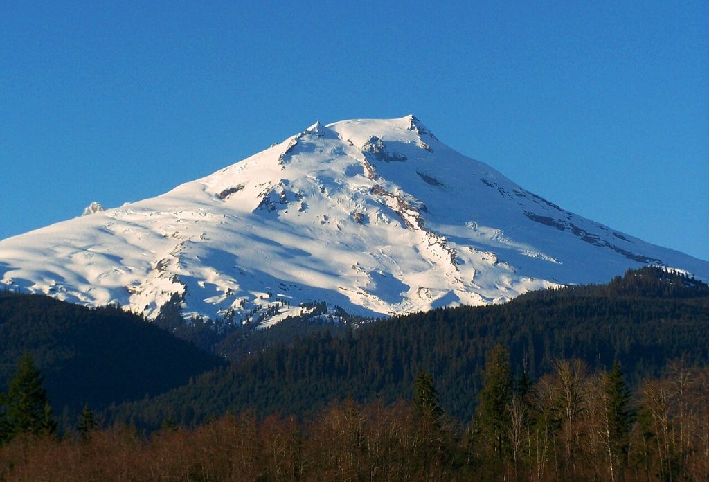 Artist Point And Baker Lake Corridor, Mount Baker, Washington
