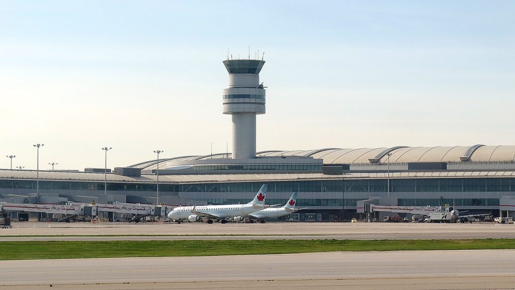Toronto Pearson International Airport In Canada