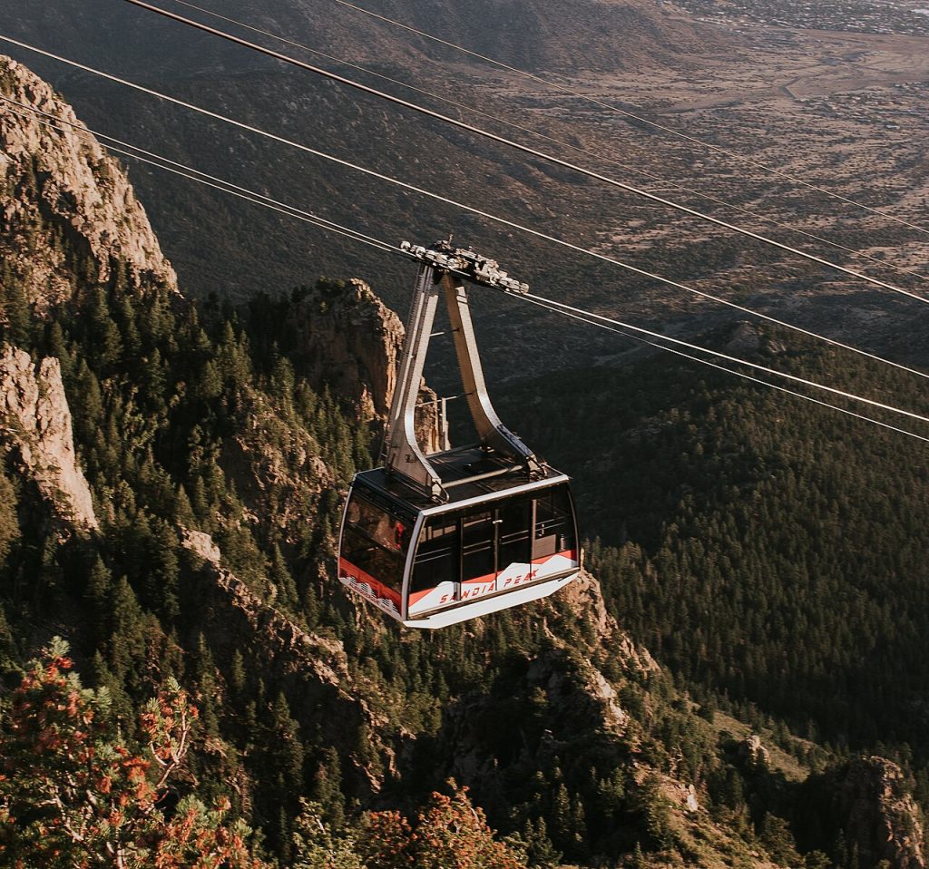 Sandia Peak Tramway In New Mexico