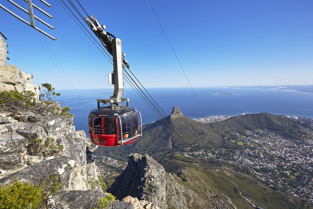 Table Mountain Aerial Cableway In Cape Town