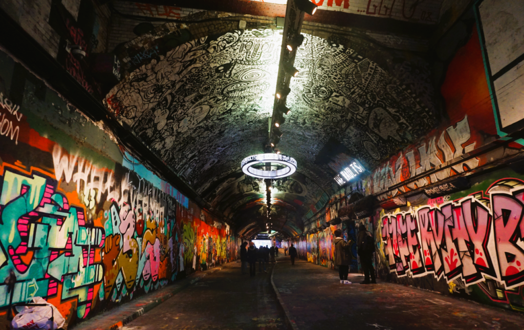 Leake Street Arches, London