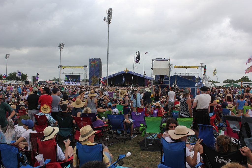 New Orleans Jazz And Heritage Festival In Louisiana