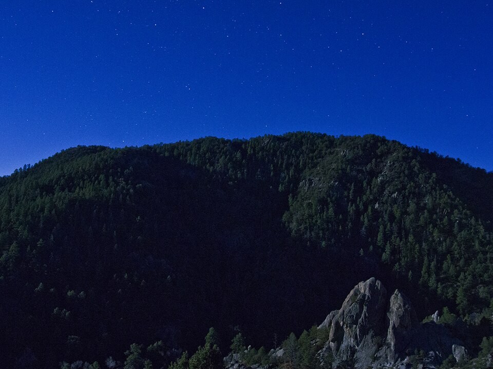 Early Darkness And A Sky That Feels Close