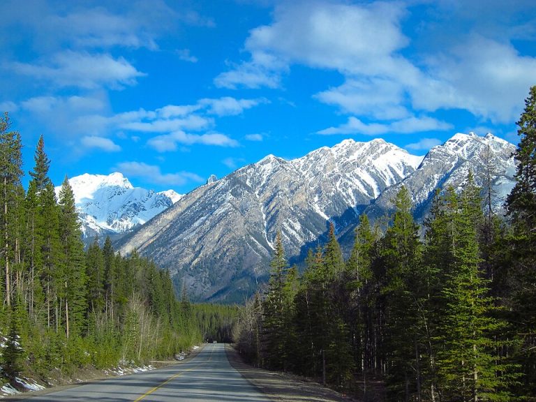 Icefields Parkway Between Jasper and Lake Louise, Alberta