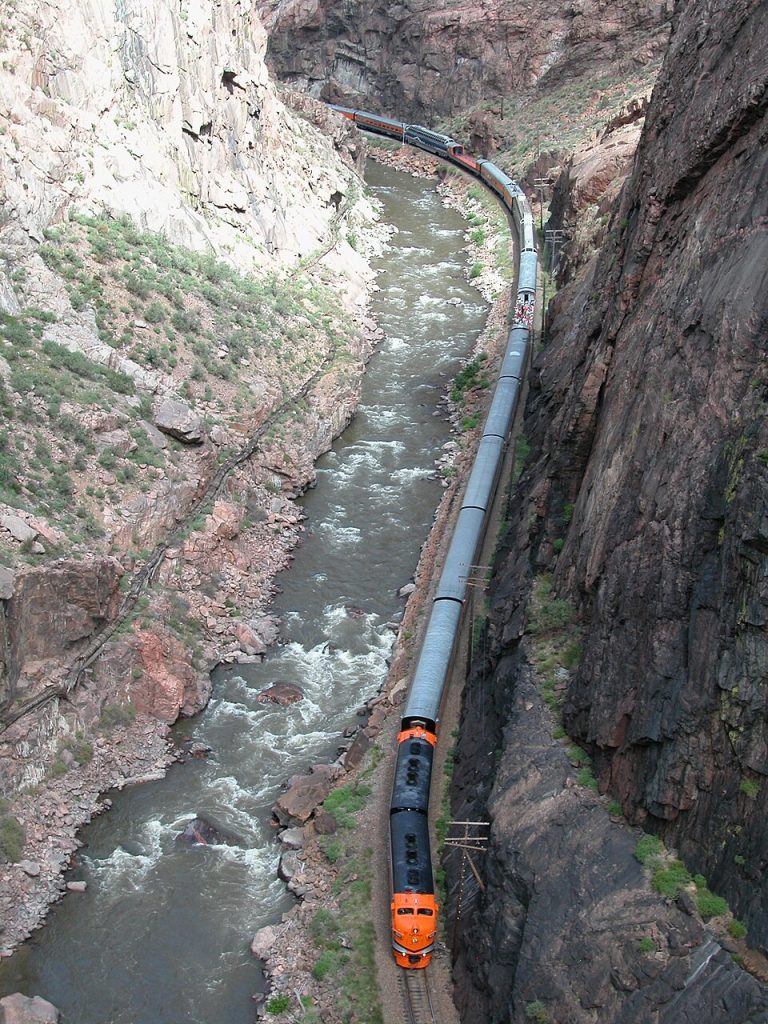 The Arkansas River Royal Gorge In Colorado