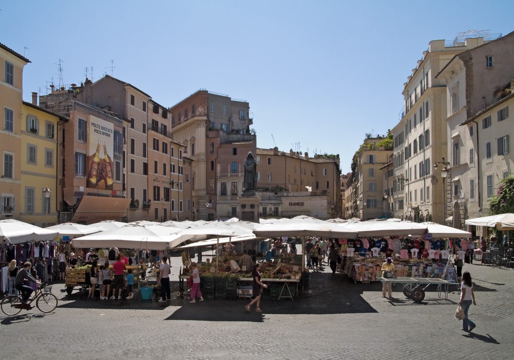 Campo de' Fiori In Rome