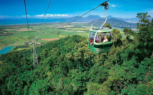 Skyrail Rainforest Cableway In Queensland Australia