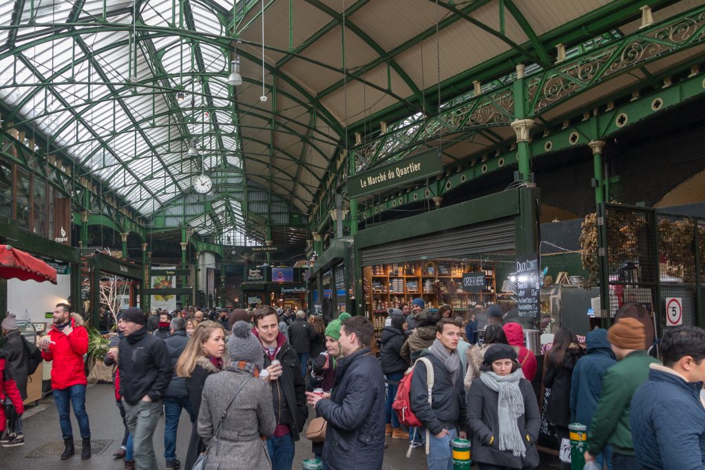 Borough Market In London