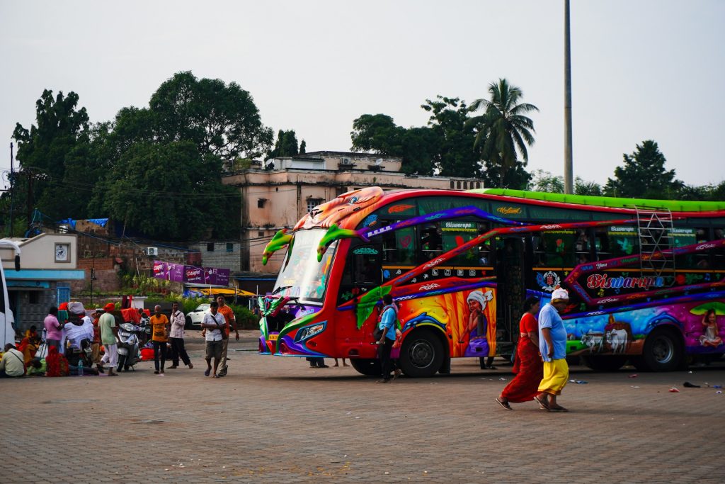 Regional Bus Depots Between Departures