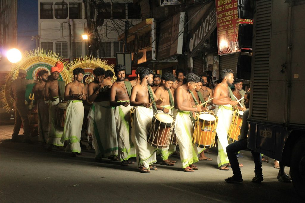 Festival Weekend In Dense Crowds