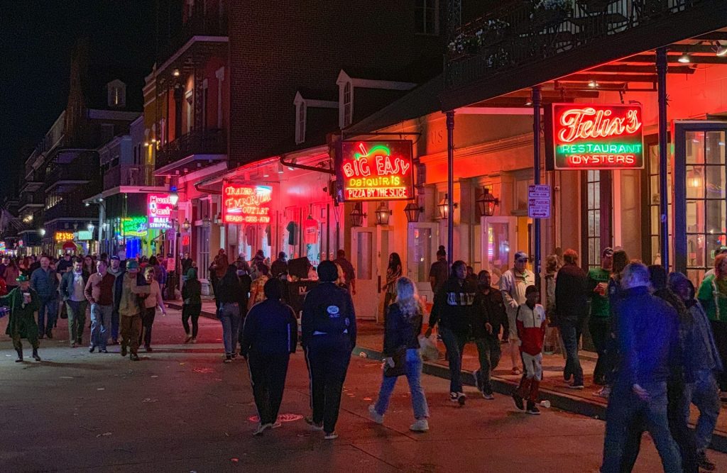 Bourbon Street, New Orleans