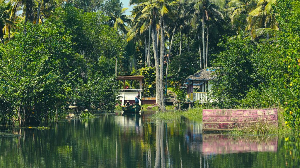 Kerala Backwater Afternoon Drift