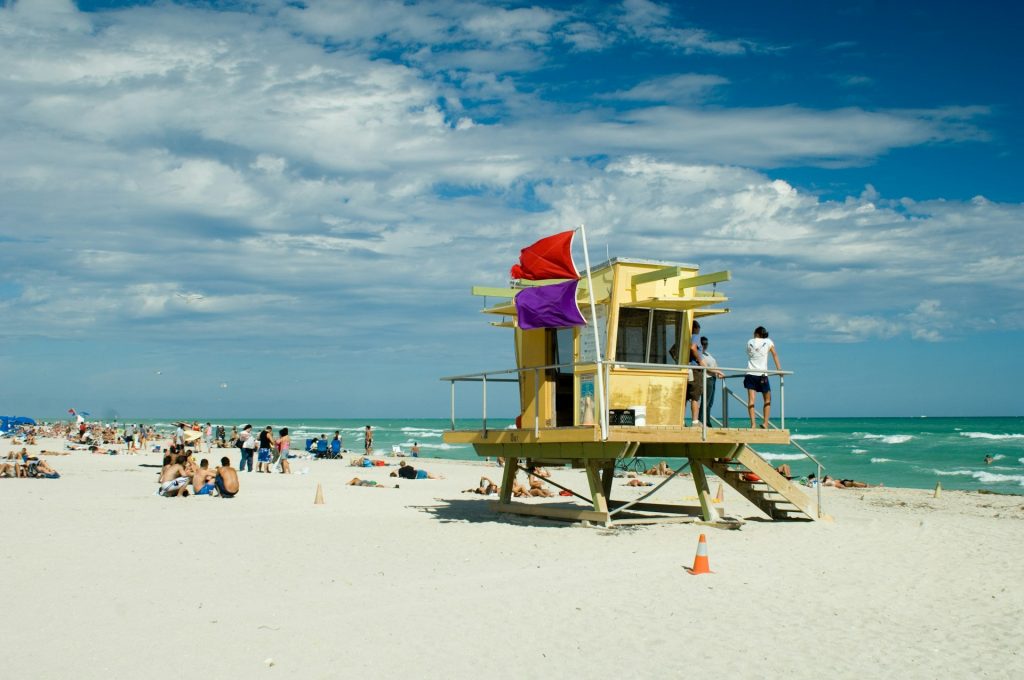 Miami South Beach During Spring Break