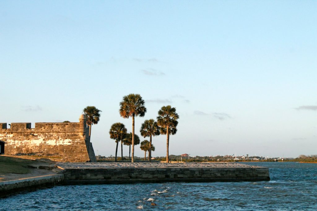 Quiet Coast In St. Augustine, Florida