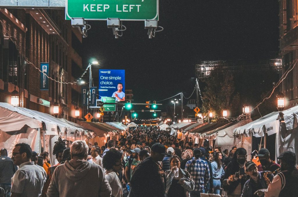 The Spring Break Strip After Dark