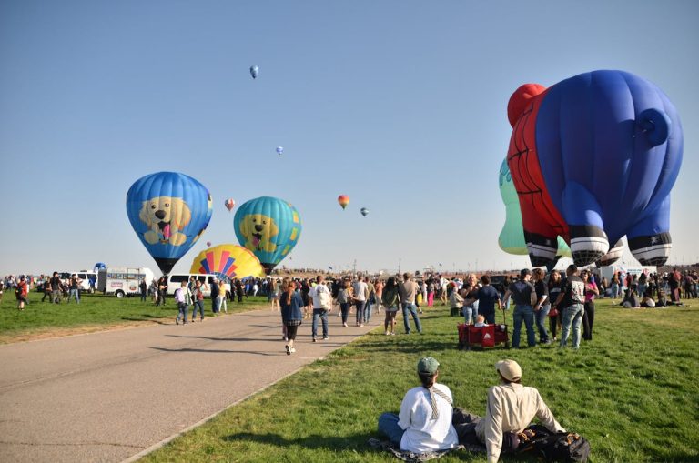 Albuquerque Outside Balloon Fiesta Season