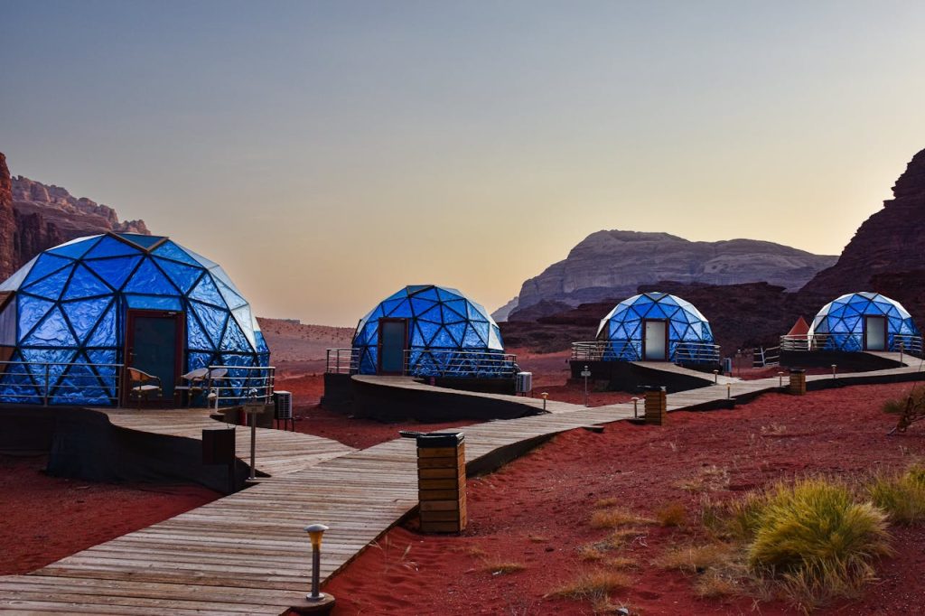 Desert Dome Pods Near Joshua Tree