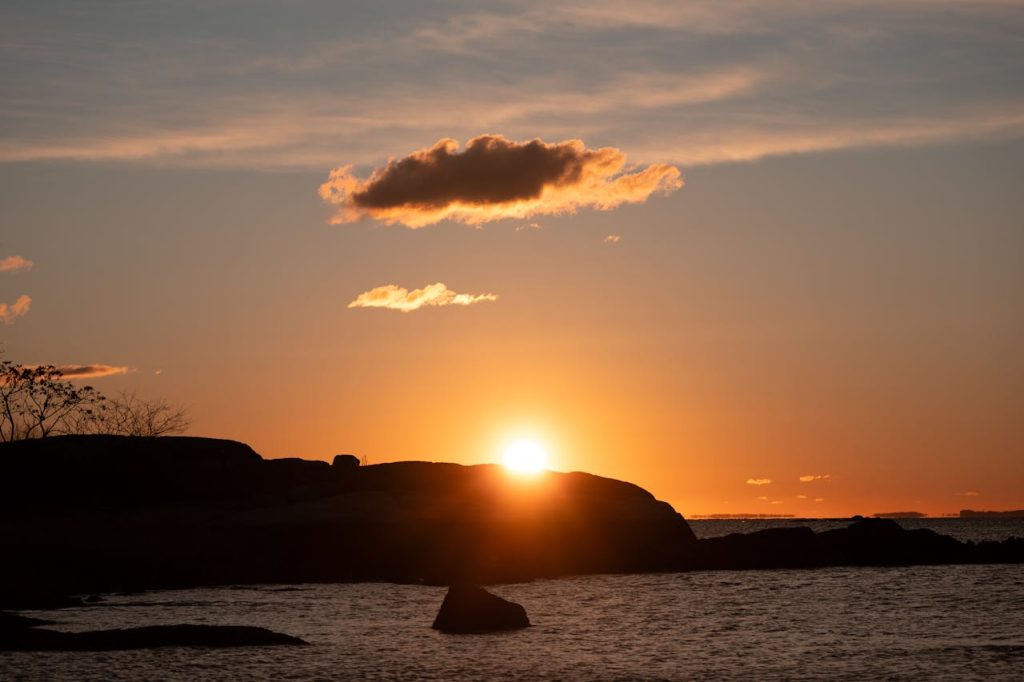 Captivating Sunrise at Cove Island Park in Stamford
