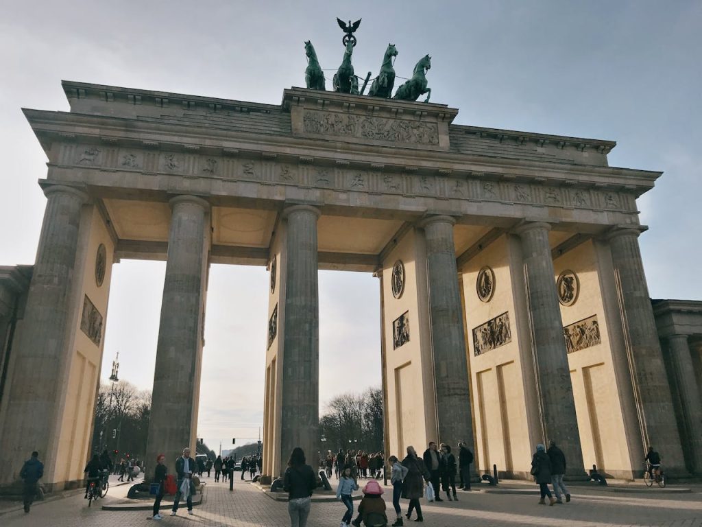 Brandenburg Gate in Berlin, Germany