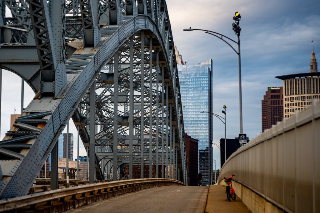 Iron Bridge in Cleveland, OH, Estados Unidos