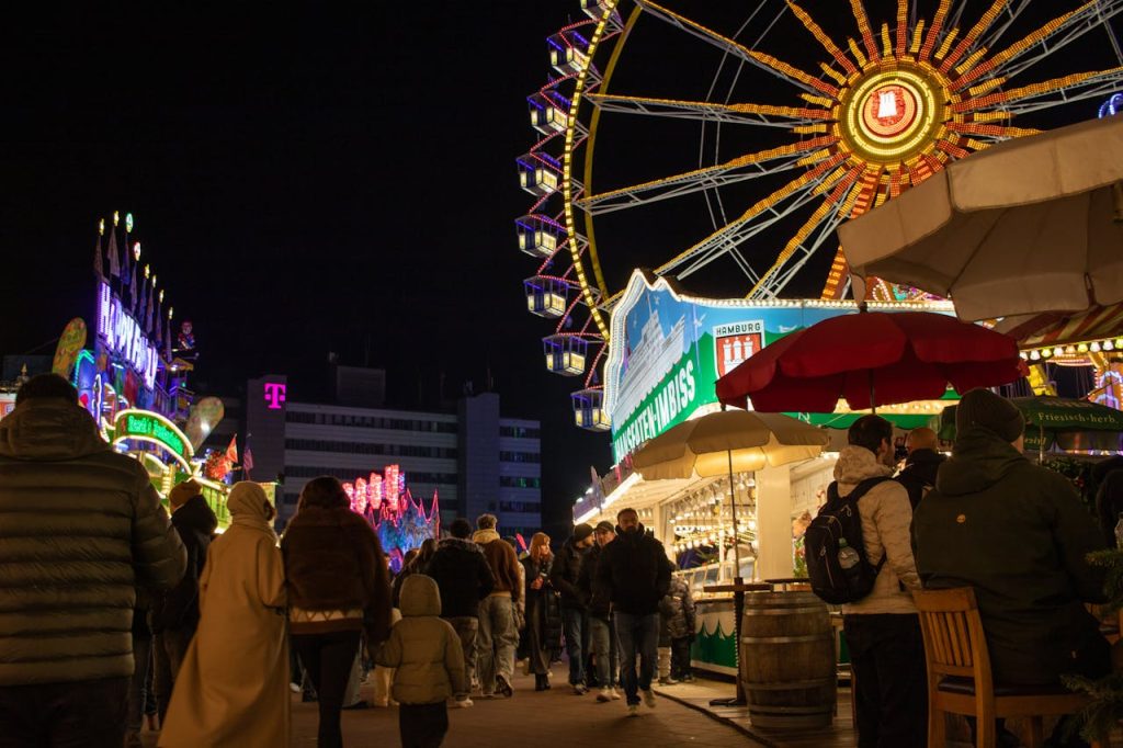 The Carnival Zone With Bottleneck Streets