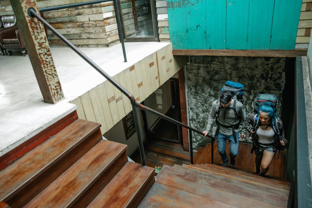 The Rooftop Stairwell Hostel