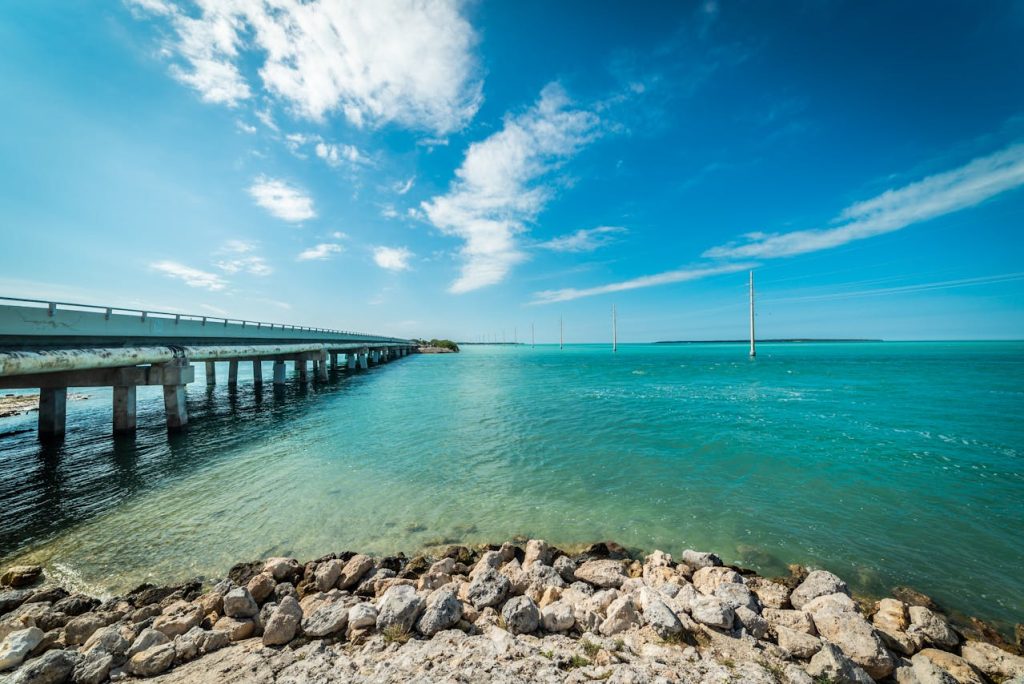 Stunning Ocean View at Florida Keys Bridge