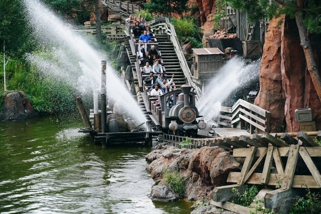 Exciting Ride on Big Thunder Mountain in Paris