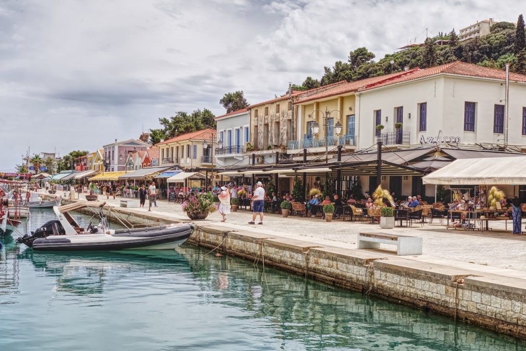 Caldera Sunset Taverna, Santorini (Fictional Composite)
