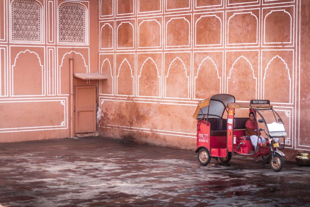 Jaipur E-Rickshaw Pink City Creep