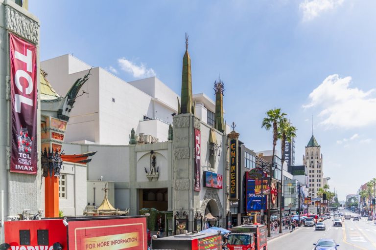 Hollywood Walk of Fame at Midday
