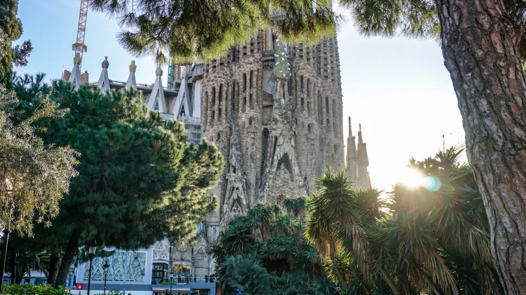 Sagrada Familia in Barcelona, CT, Spain