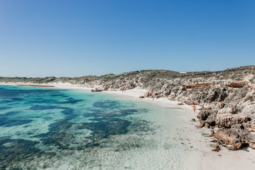 Ocean View Under the Blue Sky, Rottnest Island, Australia