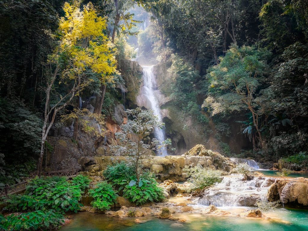 Photo Of Waterfalls in Luang Prabang, Laos