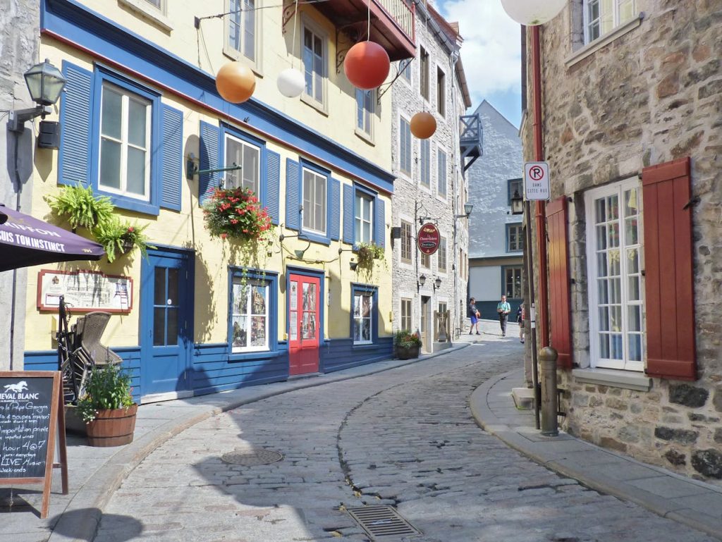 Charming Streets of Old Quebec City