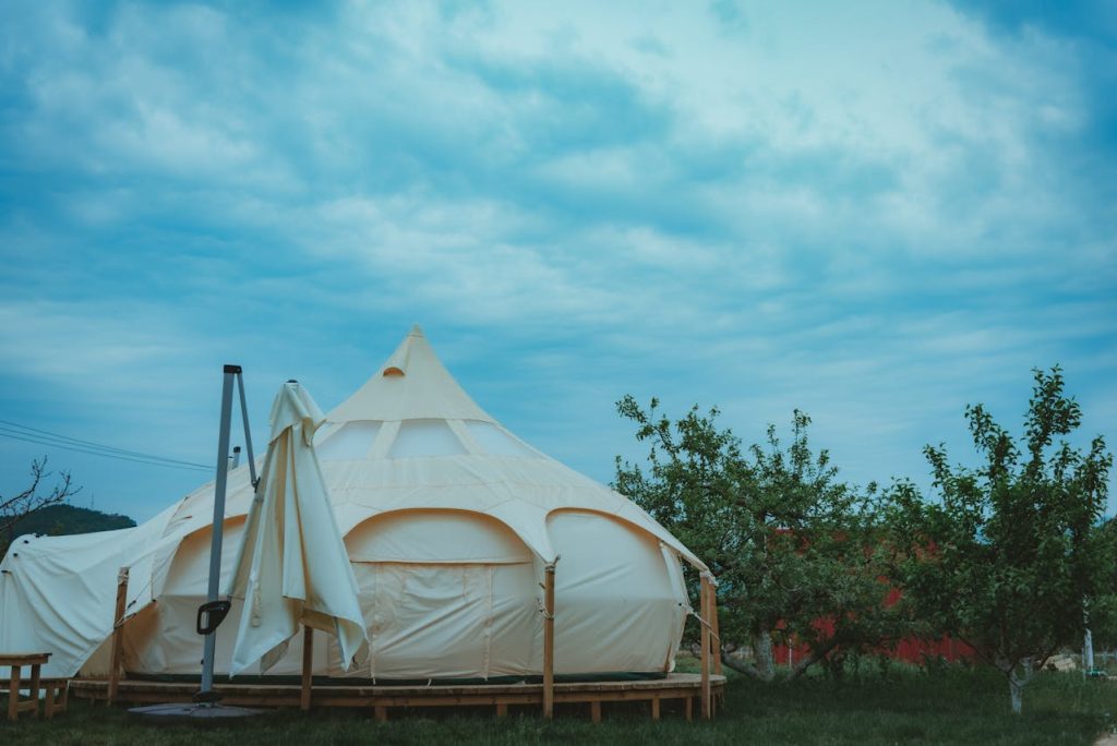 Canyon Rim Platform Tents In Southern Utah