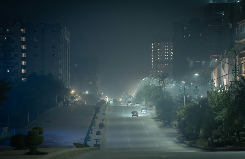 Remote Scenic Drives After Dark