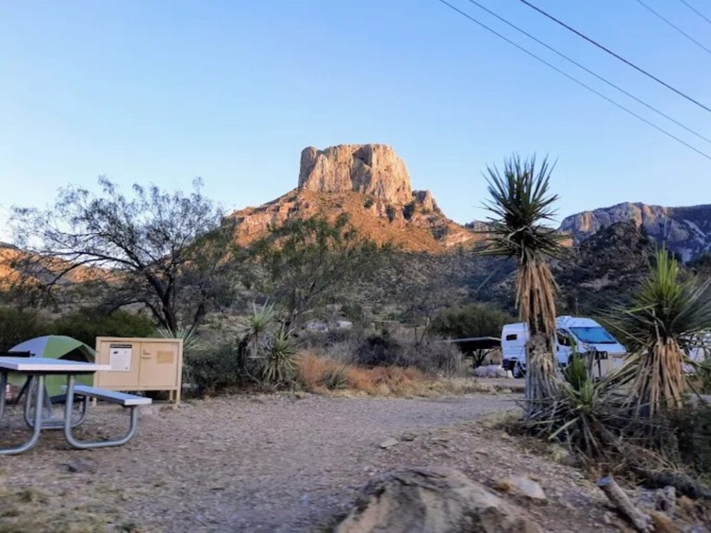 Chisos Basin Campground In Texas