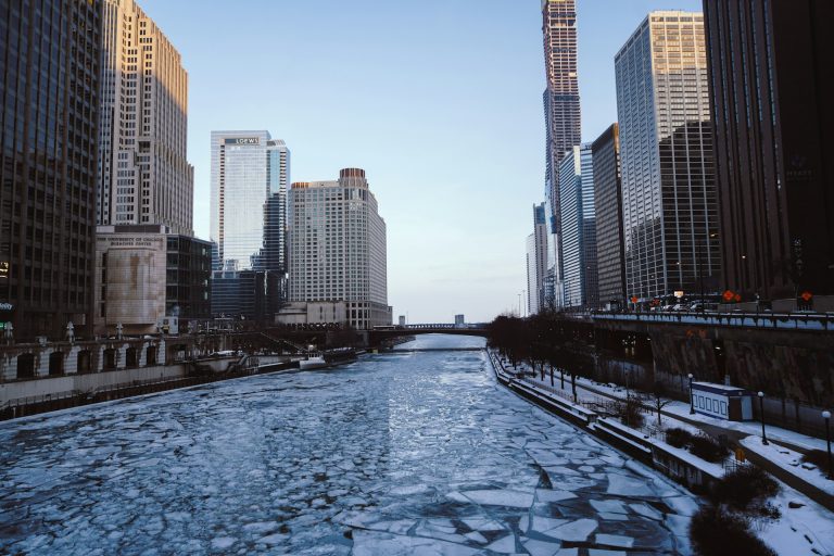 Chicago Riverwalk And The Loop