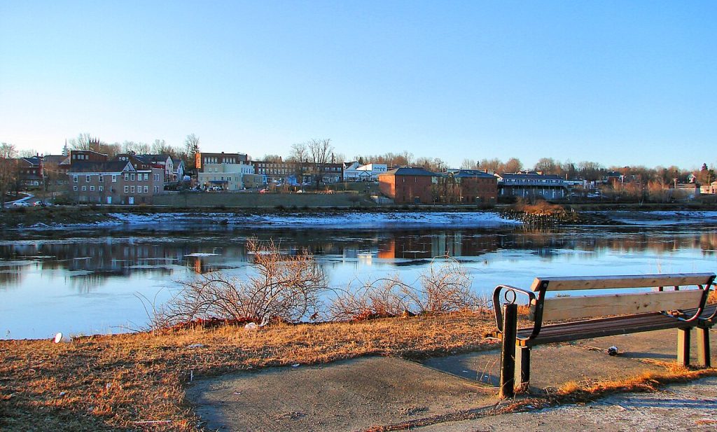 Calais, ME, and St. Stephen, NB