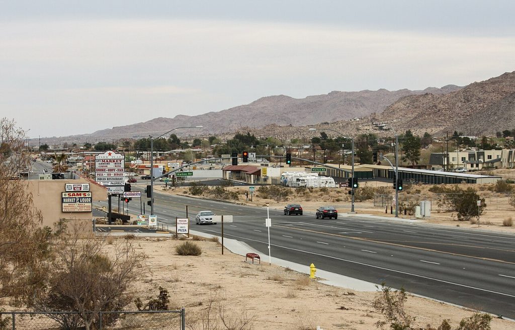 Joshua Tree Park Boulevard, California