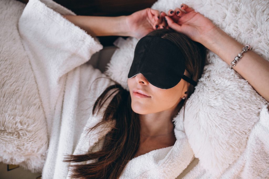 Lunya Washable Silk Sleep Mask