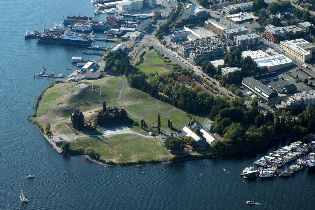 Gas Works Park In Seattle