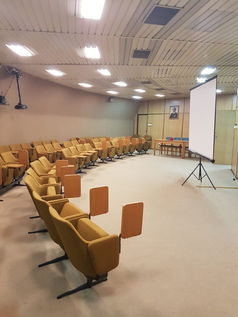 Conference room in Tito's bunker near Konjic.
