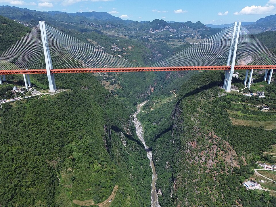 11. বেইপানজিয়াং, বা ডিউস ব্রিজ, চীন