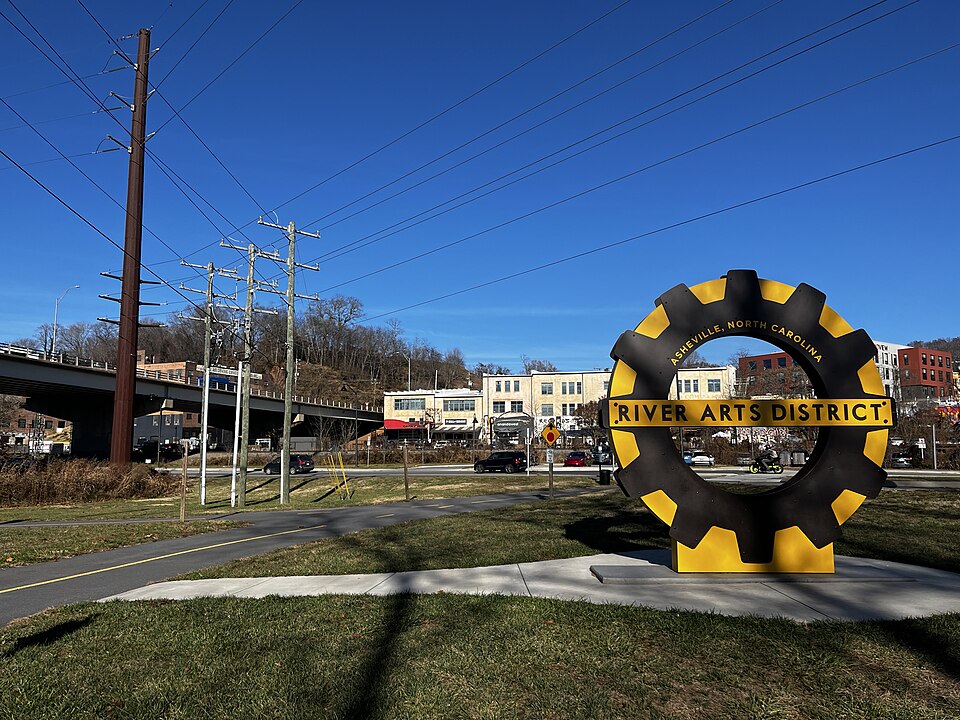 7. Asheville River Arts District, North Carolina